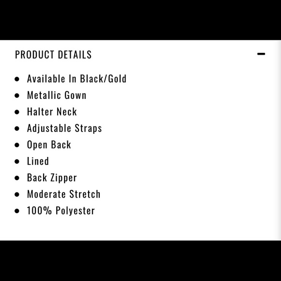 Fashion Nova Take Me Higher Metallic Gown - Picture 6 of 6